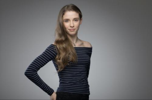 Hannah Martin in a portrait photograph