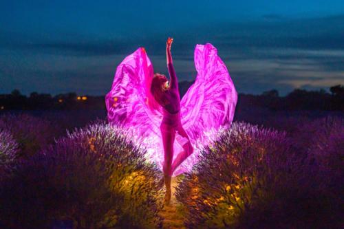 Hannah Martin in a creative dance photograph