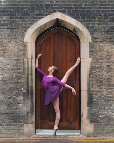 Hannah Martin in a creative dance photograph