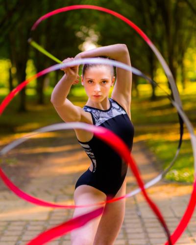 Hannah Martin in a creative dance photograph