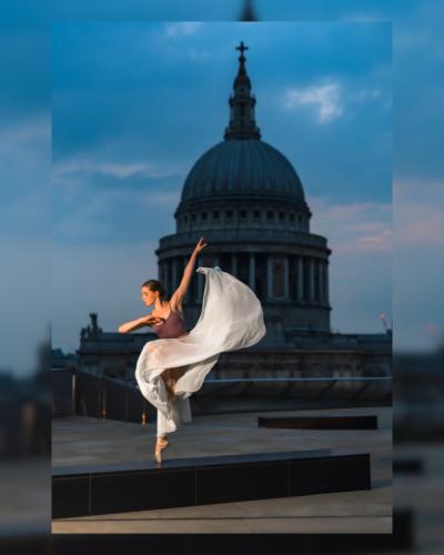 Hannah Martin in a creative dance photograph