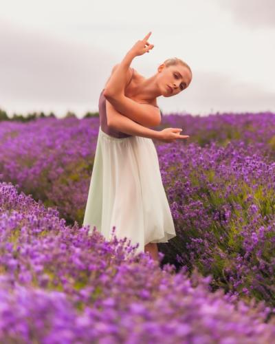 Hannah Martin in a creative dance photograph