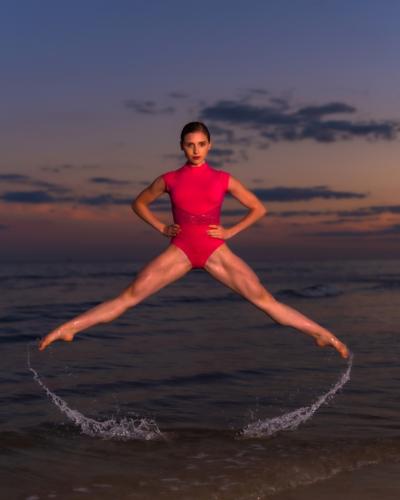 Hannah Martin in a creative dance photograph