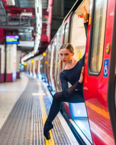 Hannah Martin in a creative dance photograph