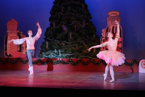 Hannah Martin performing on stage
