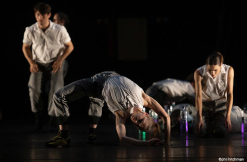 Hannah Martin performing on stage