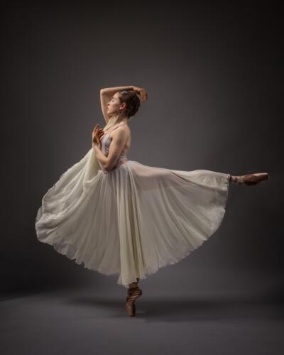 Hannah Martin in a creative dance photograph