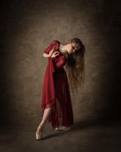 Hannah Martin in a creative dance photograph