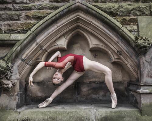 Hannah Martin in a creative dance photograph
