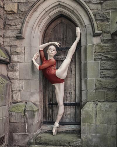 Hannah Martin in a creative dance photograph