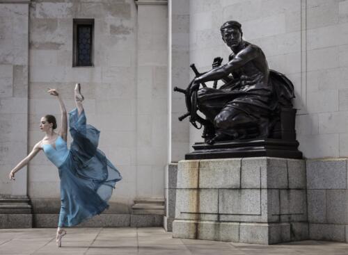 Hannah Martin in a creative dance photograph