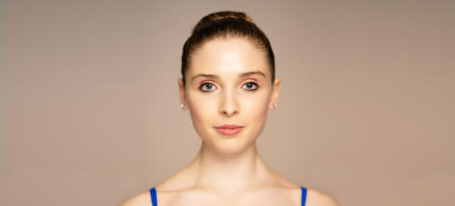 Hannah Martin in a studio dance portrait